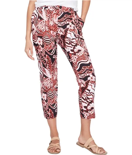 Rachel Roy Womens Printed Casual Cropped Pants