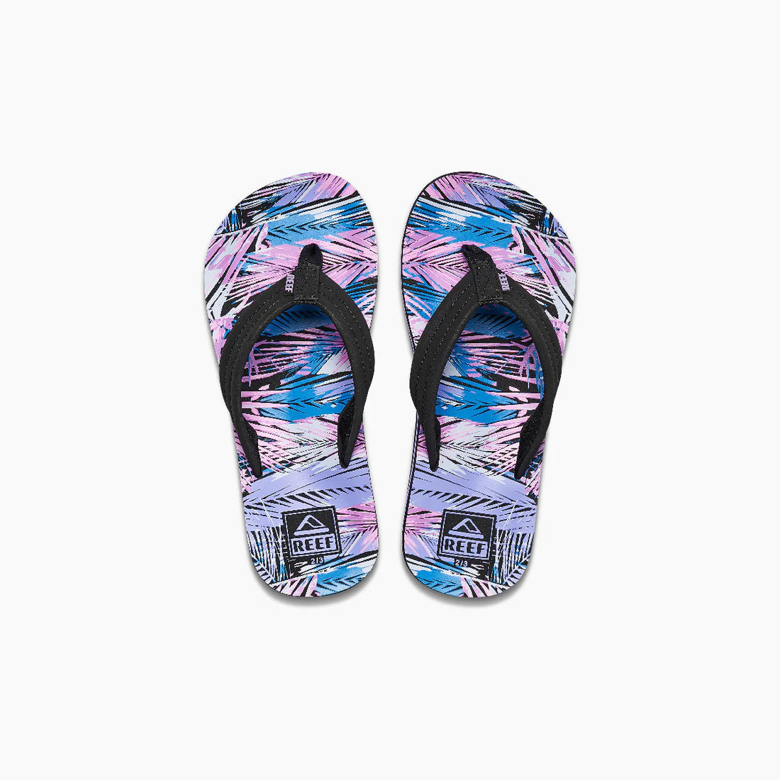 Reef Palm Fronds Ahi Youth Sandal