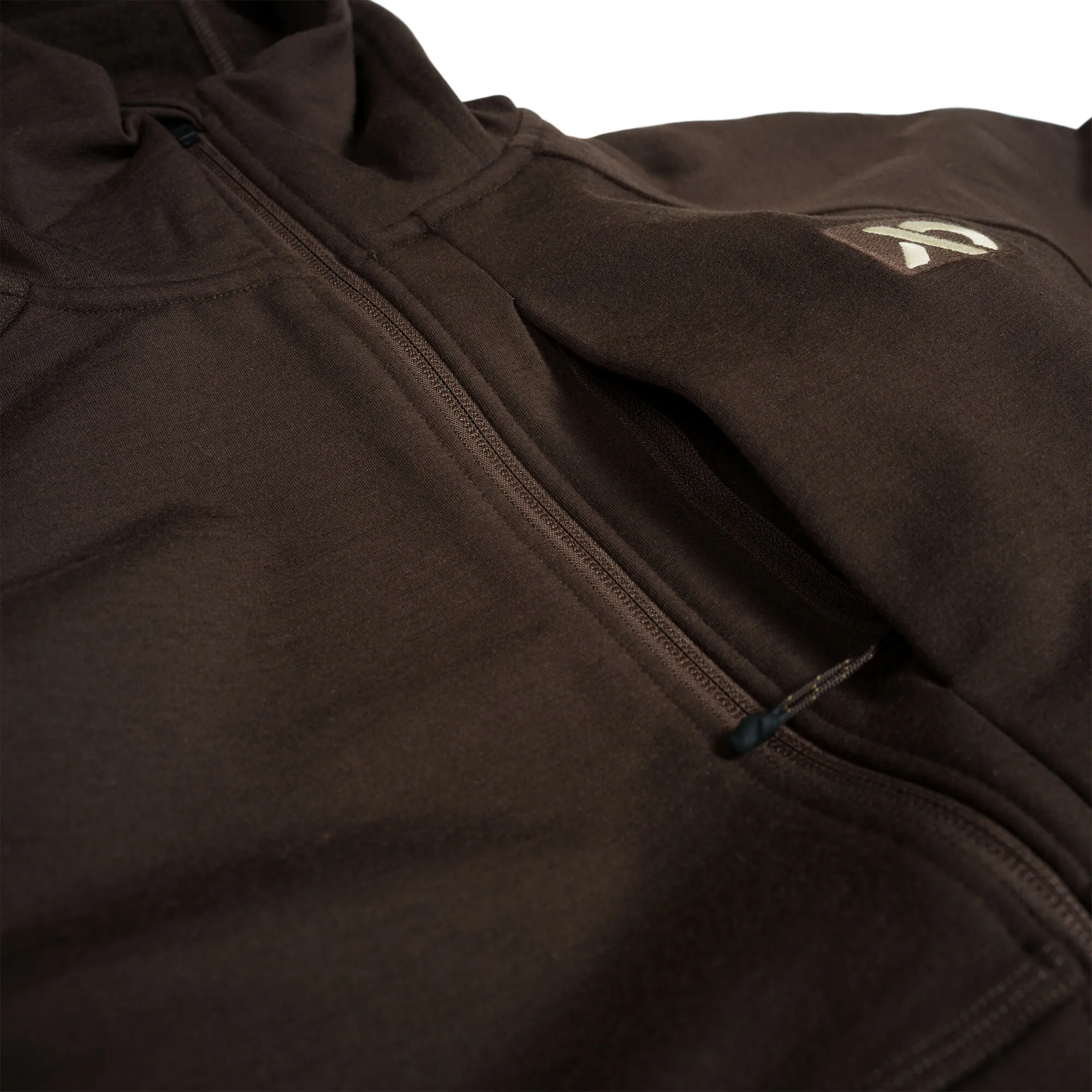 Rugged Wool Zip Hoody