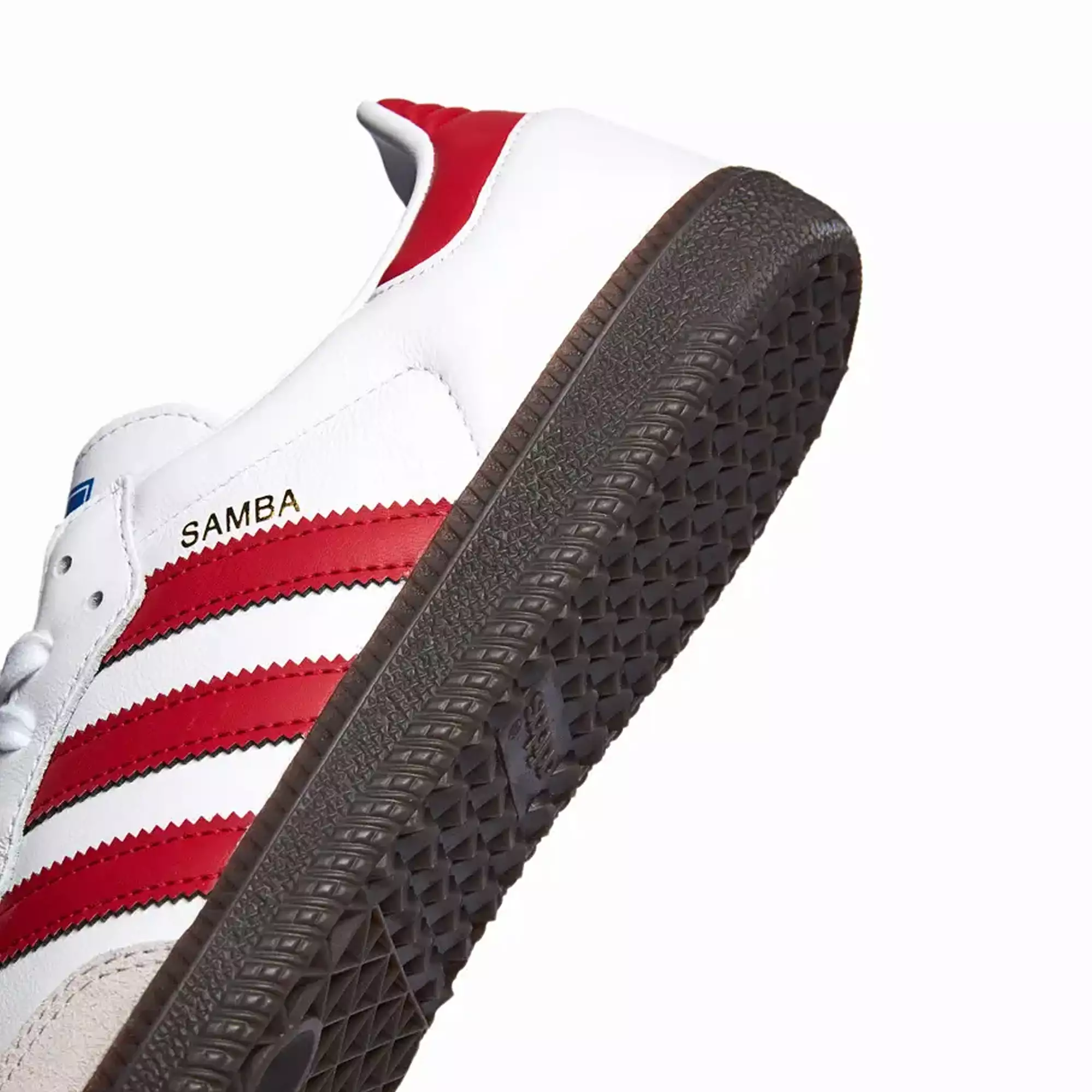 SAMBA OG 'CLOUD WHITE/BETTER SCARLET/SUPPLIER COLOUR'