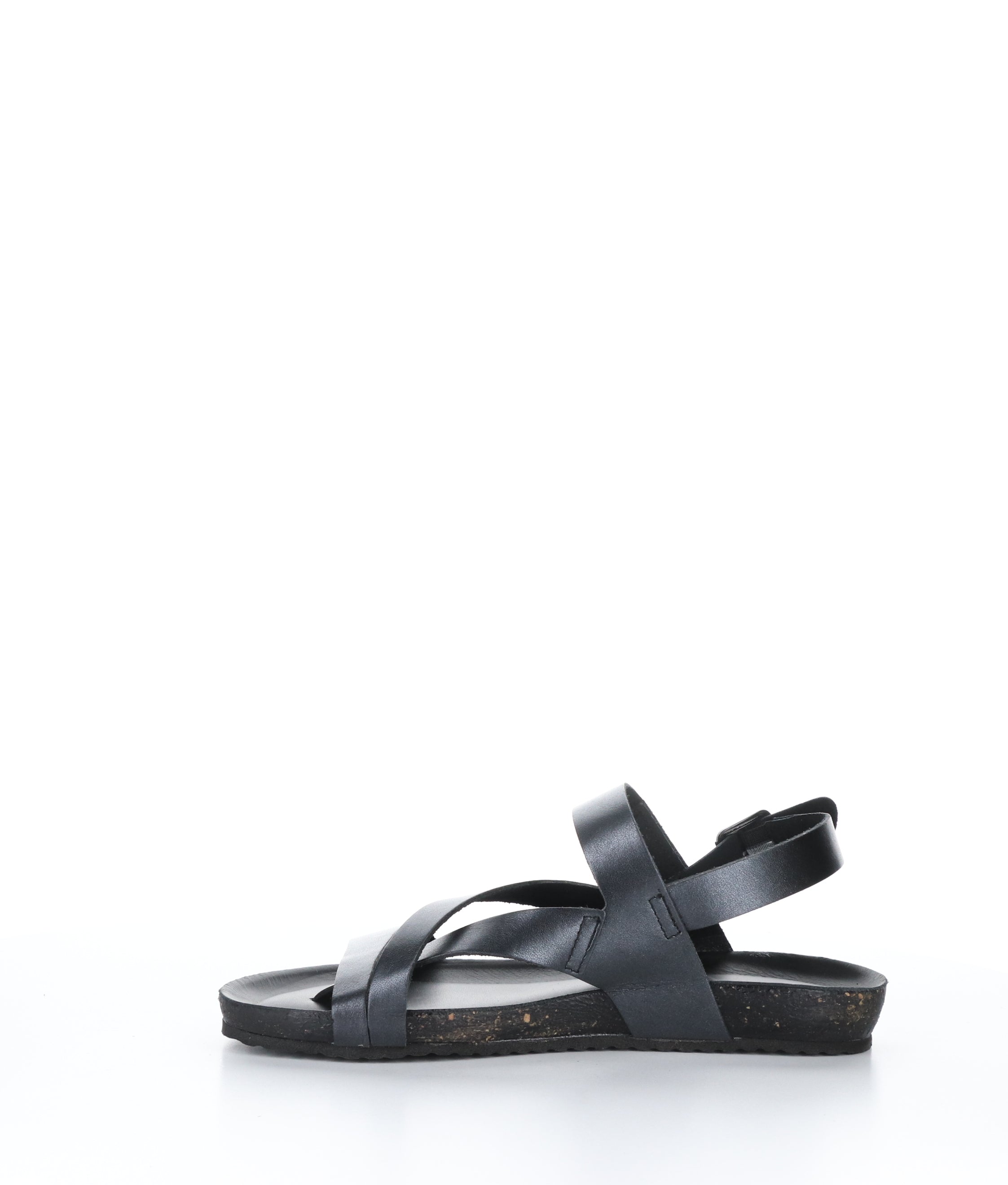 SARA BLACK Strappy Sandals