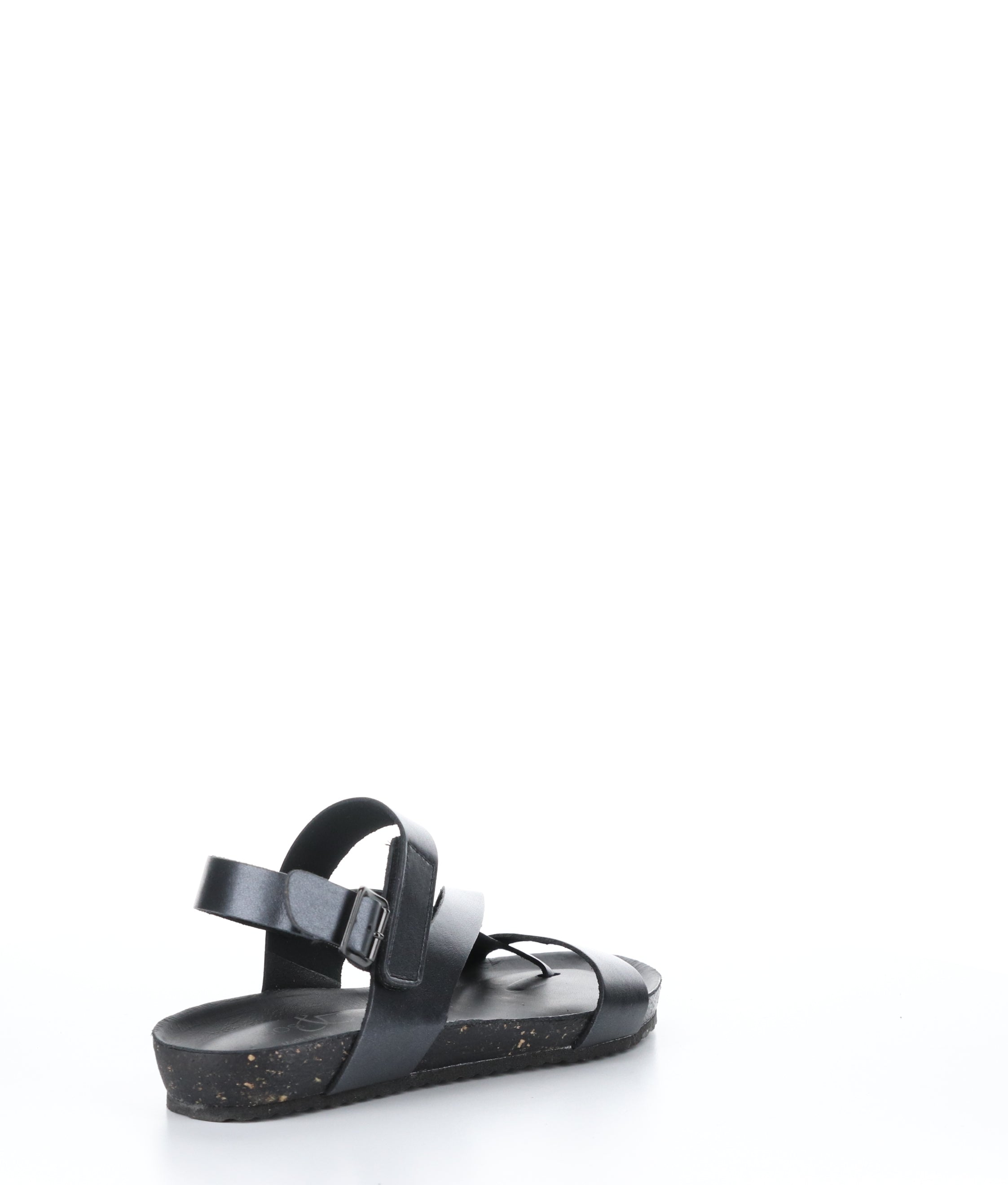 SARA BLACK Strappy Sandals