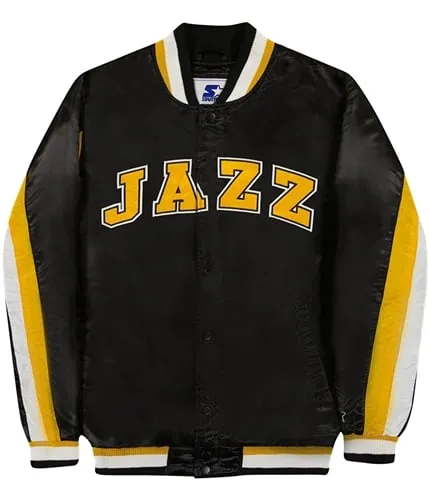 Starter Mens Utah Jazz Varsity Jacket