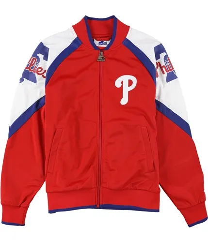 Starter Womens Philadelphia Phillies Track Jacket Sweatshirt