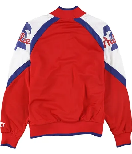 Starter Womens Philadelphia Phillies Track Jacket Sweatshirt