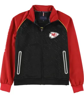 Tommy Hilfiger Mens Kansas City Chiefs Track Jacket Sweatshirt