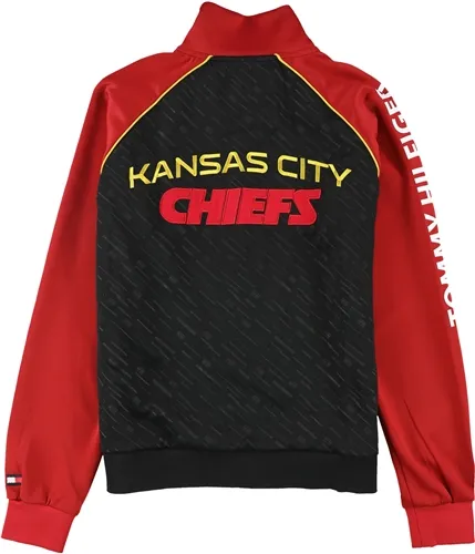 Tommy Hilfiger Mens Kansas City Chiefs Track Jacket Sweatshirt