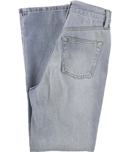 Topshop Womens Split Flared Jeans