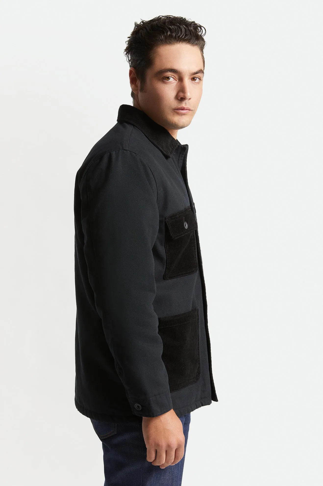 Union Survey Reserve Chore Coat - Black