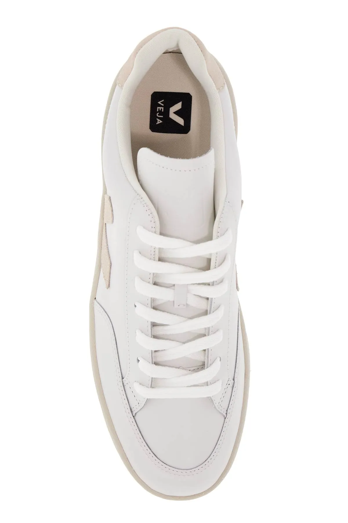 v-12 leather sneaker XD0202335A EXTRA WHITE SABLE