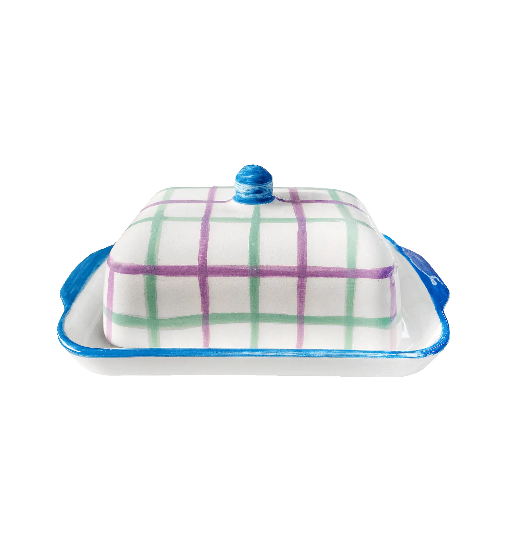 Vaisselle Boutique Picnic In The Park Butter Dish