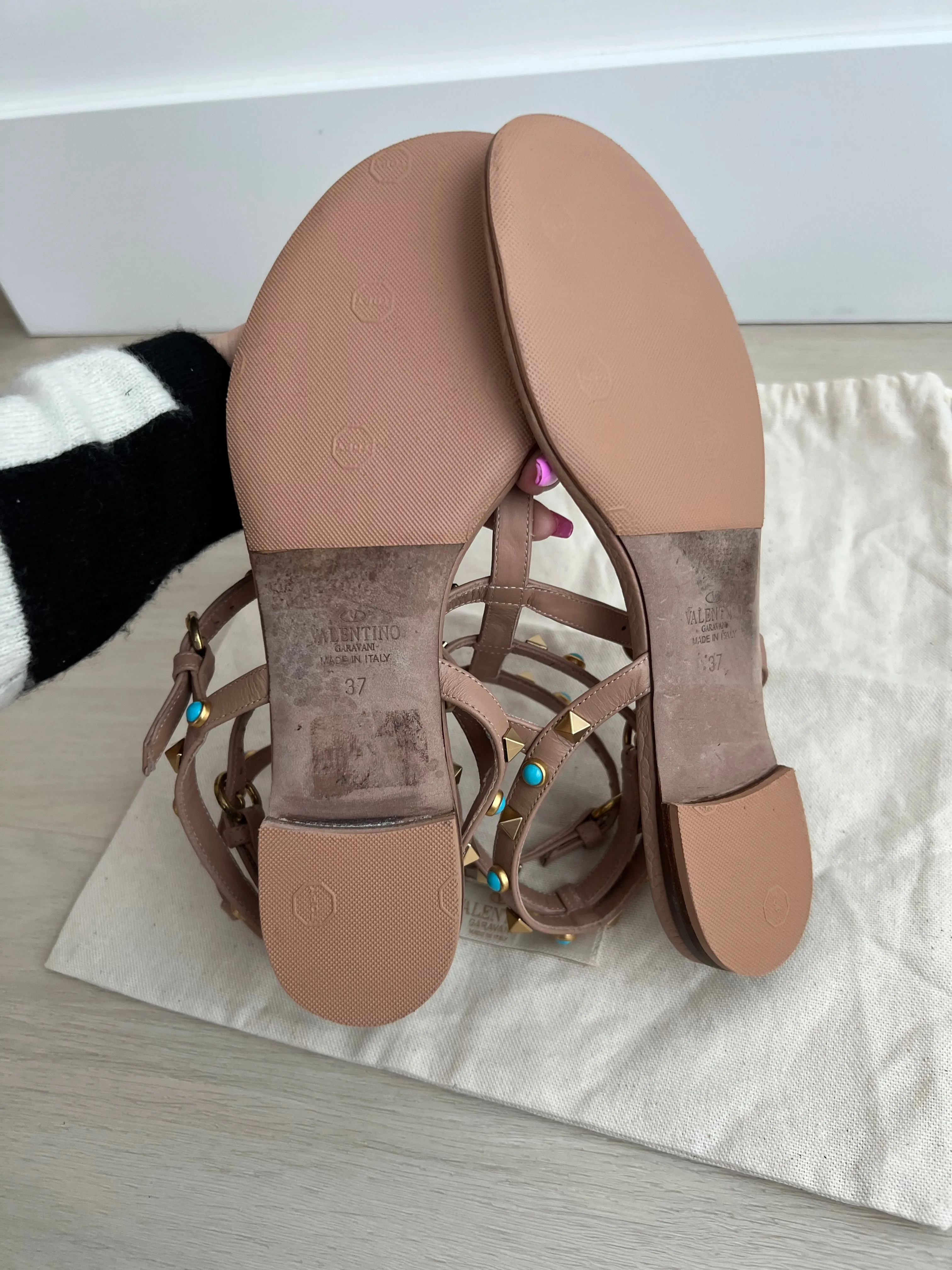 Valentino Garvani Rockstud Sandals