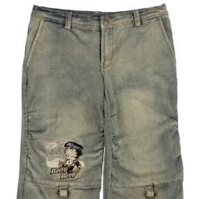 Vintage Betty Boop Denim Jeans Size W28