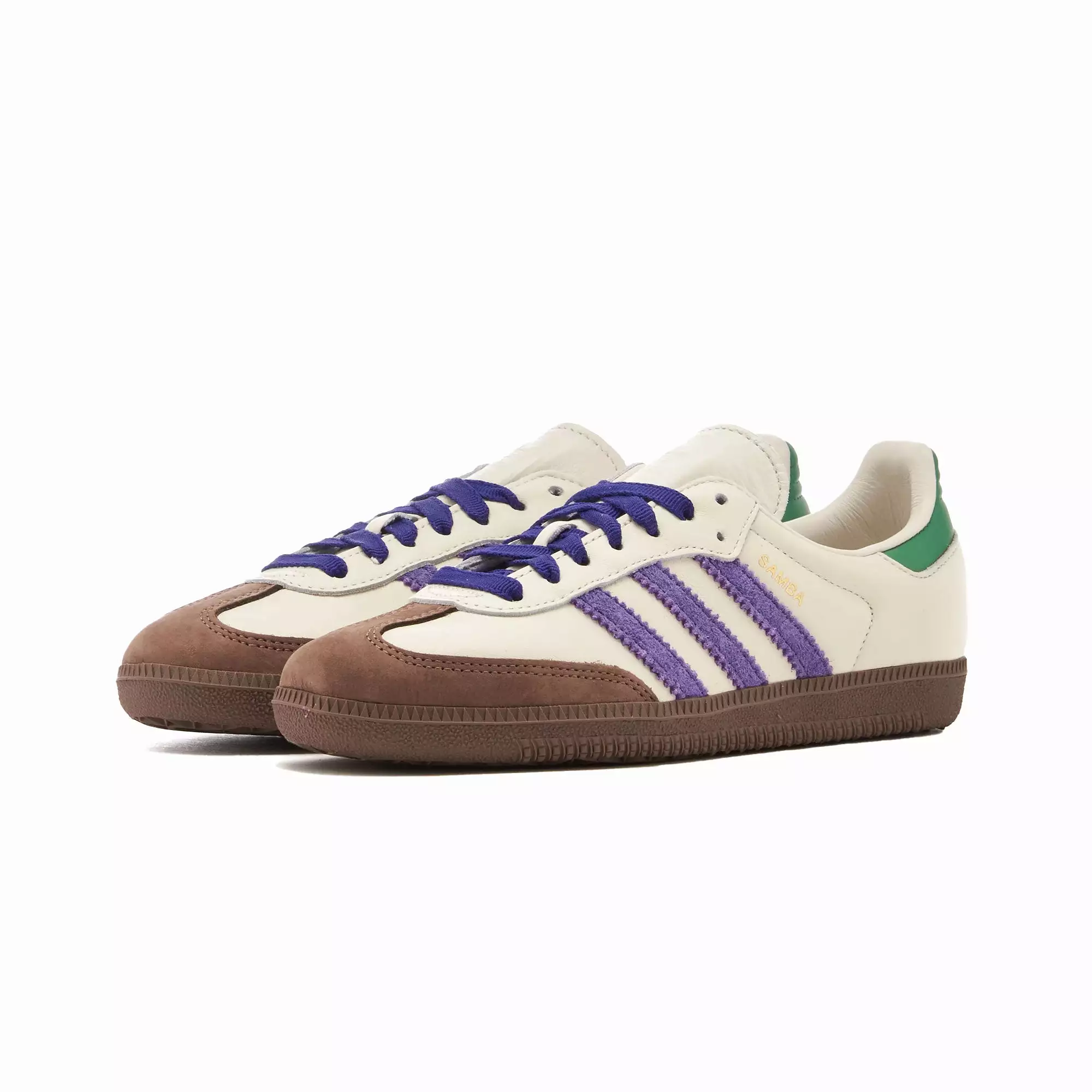 WMN'S SAMBA OG 'OFF WHITE/PURPLE/GREEN'