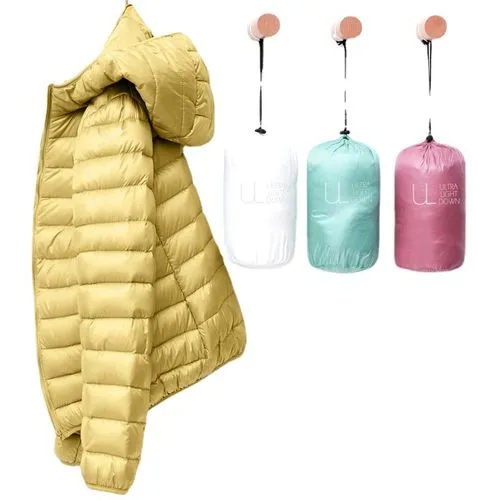 Women's Casual Solid Color Zipper Coat Down Jacket