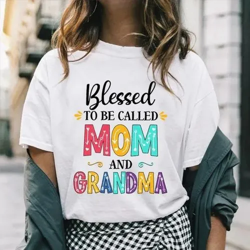 Women's T-shirt Short Sleeve T-shirts Printing Mama Simple Style Letter