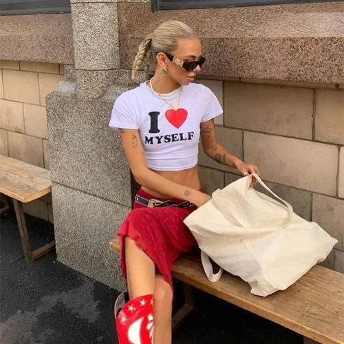 Women's T-shirt Short Sleeve T-Shirts Printing Streetwear Letter