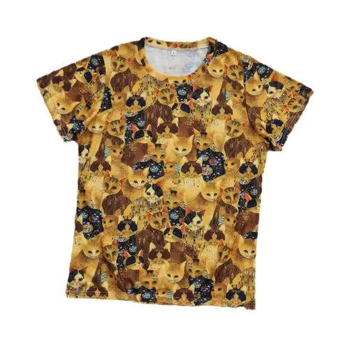 Women's T-shirt Short Sleeve T-Shirts Simple Style Cat