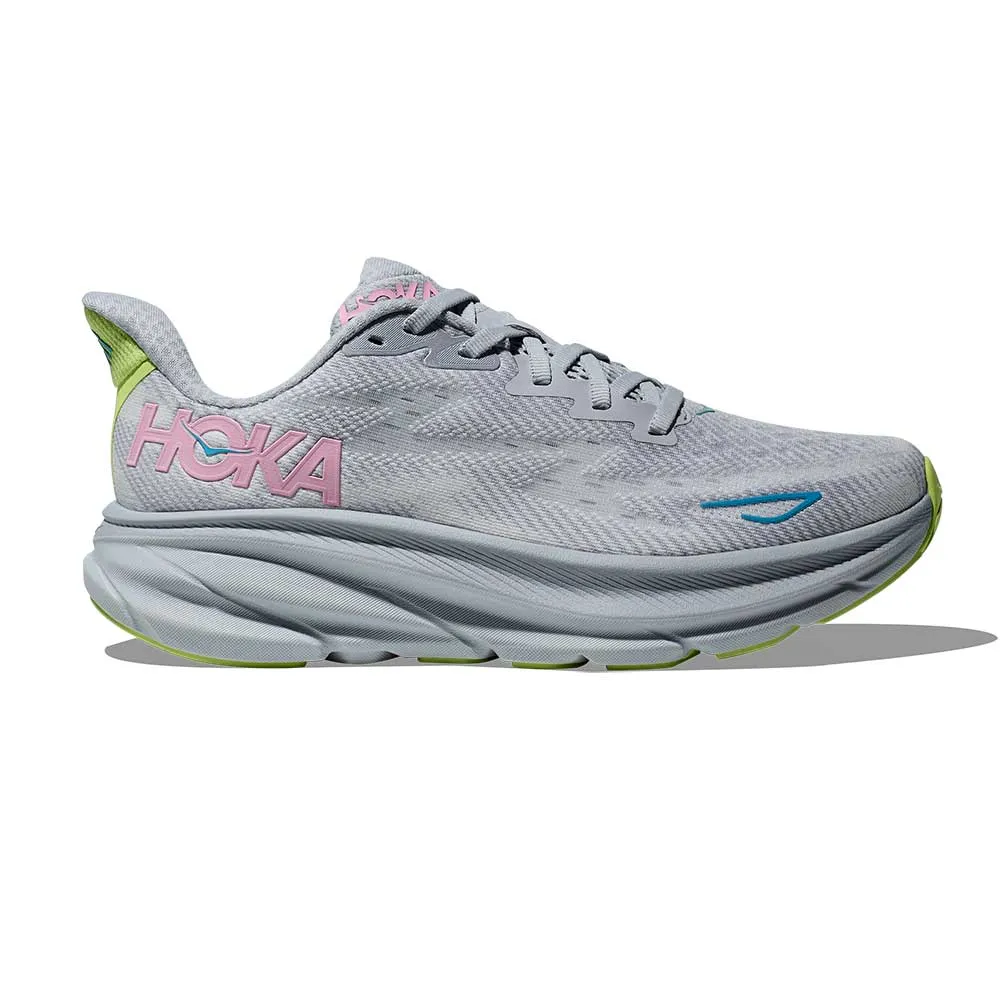 Women's Clifton 9 Running Shoe - Gull/Sea Ice - Regular (B)