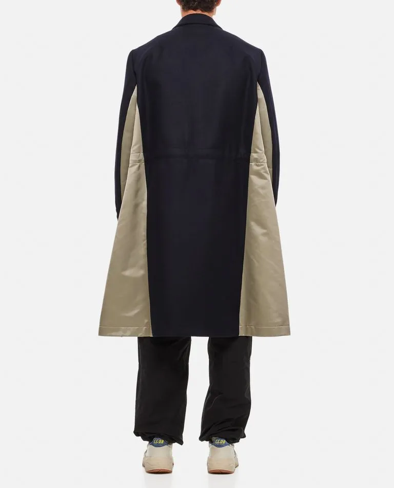 WOOL MELTON COAT